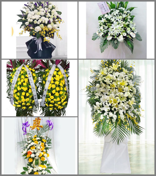 福建福州闽侯县竹岐乡天台村白事花篮预定